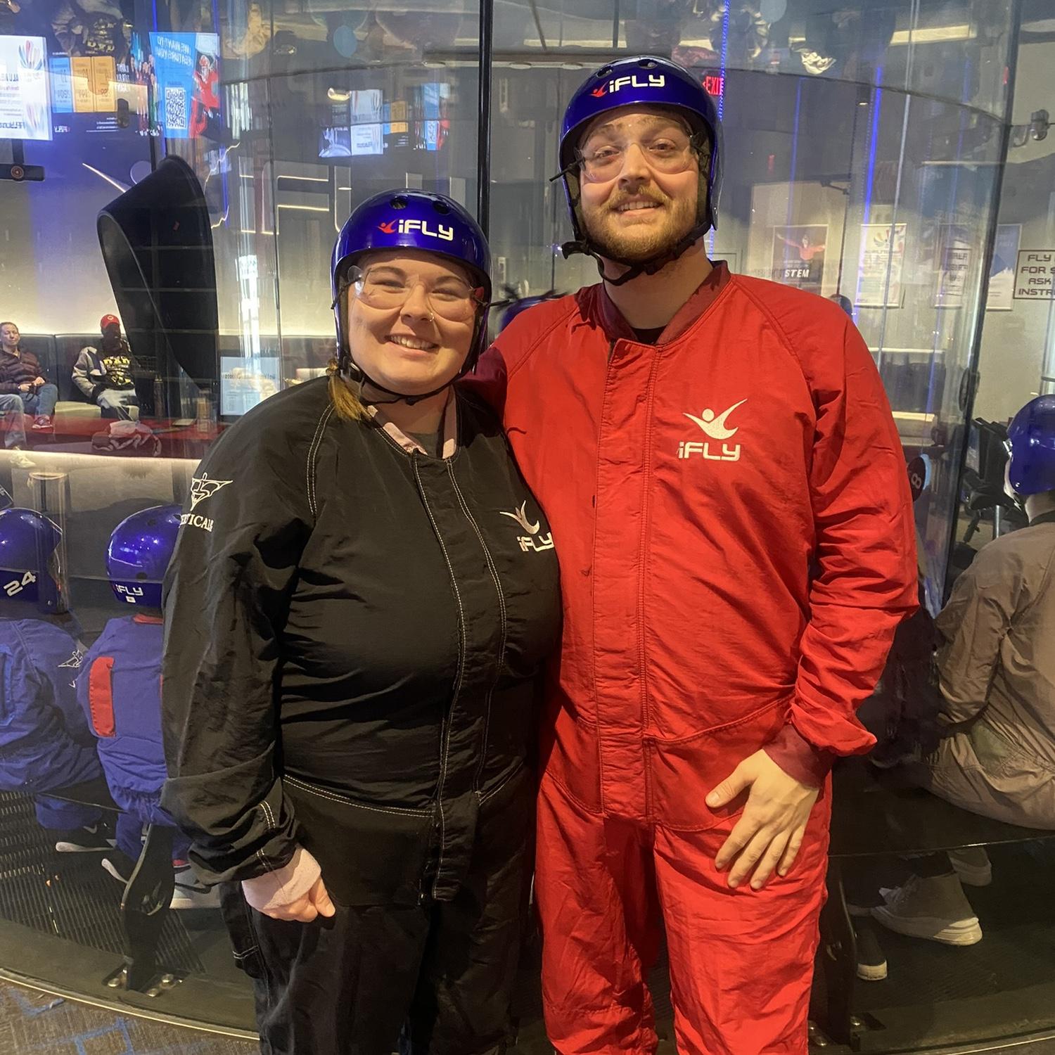 Indoor Sky diving- January 2023