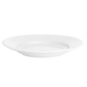 Great White Rim Salad Plate, Set of 4