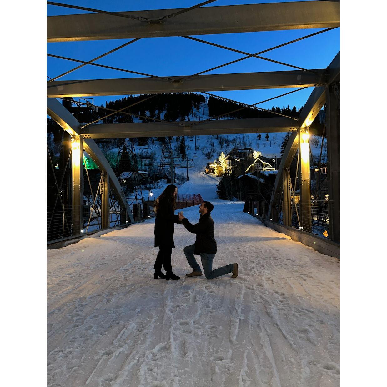 Park City, Utah - We're engaged!
