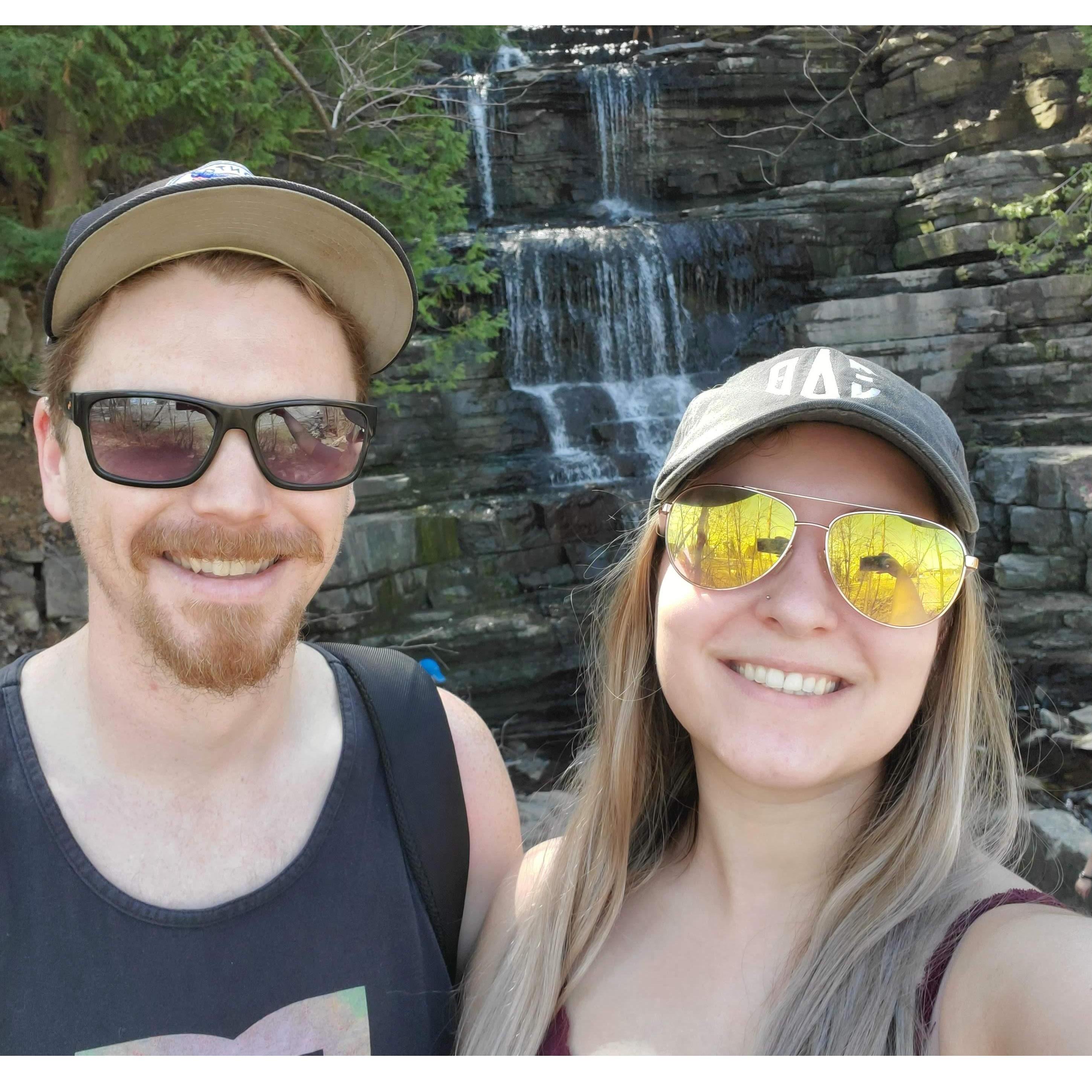 Where we had our engagement photos done!
