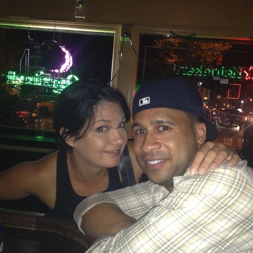 Our first photo together.
Some dive bar in NYC, 2013