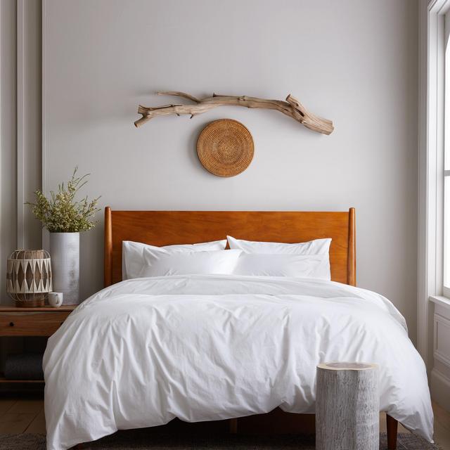 Organic Brushed Cotton Deluxe Bedding Bundle in Ivory Queen