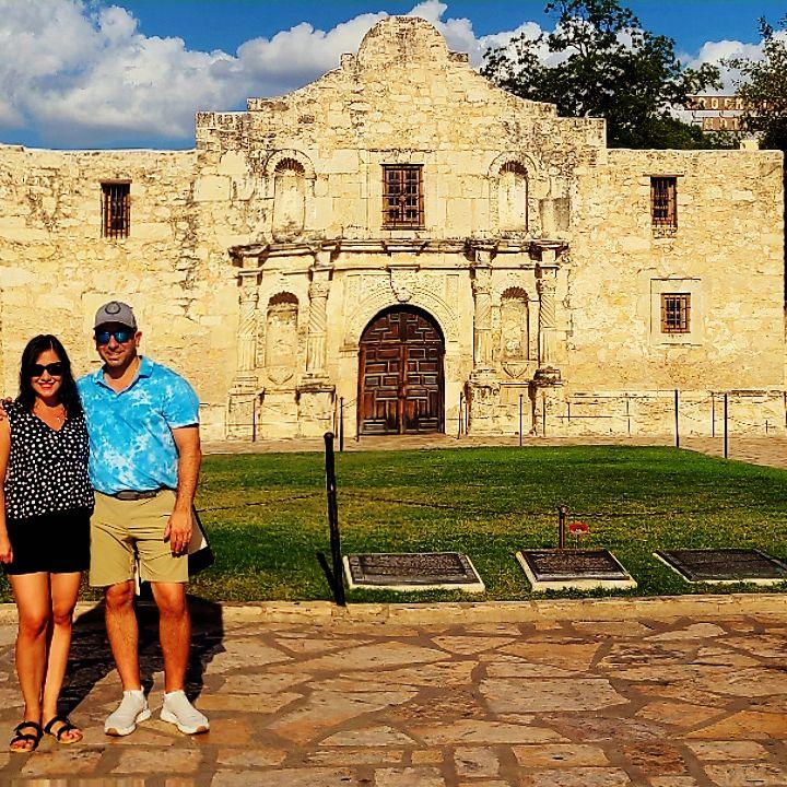 San Antonio , Texas. Our first trip togehter.