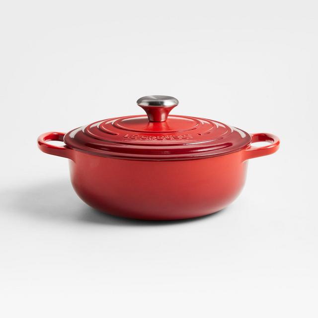 Le Creuset ® Signature 3.5-Qt. Cerise Sauteuse Oven