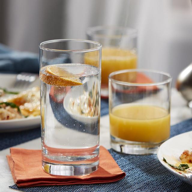 Province 16-Piece Glass Drinking Glass Set