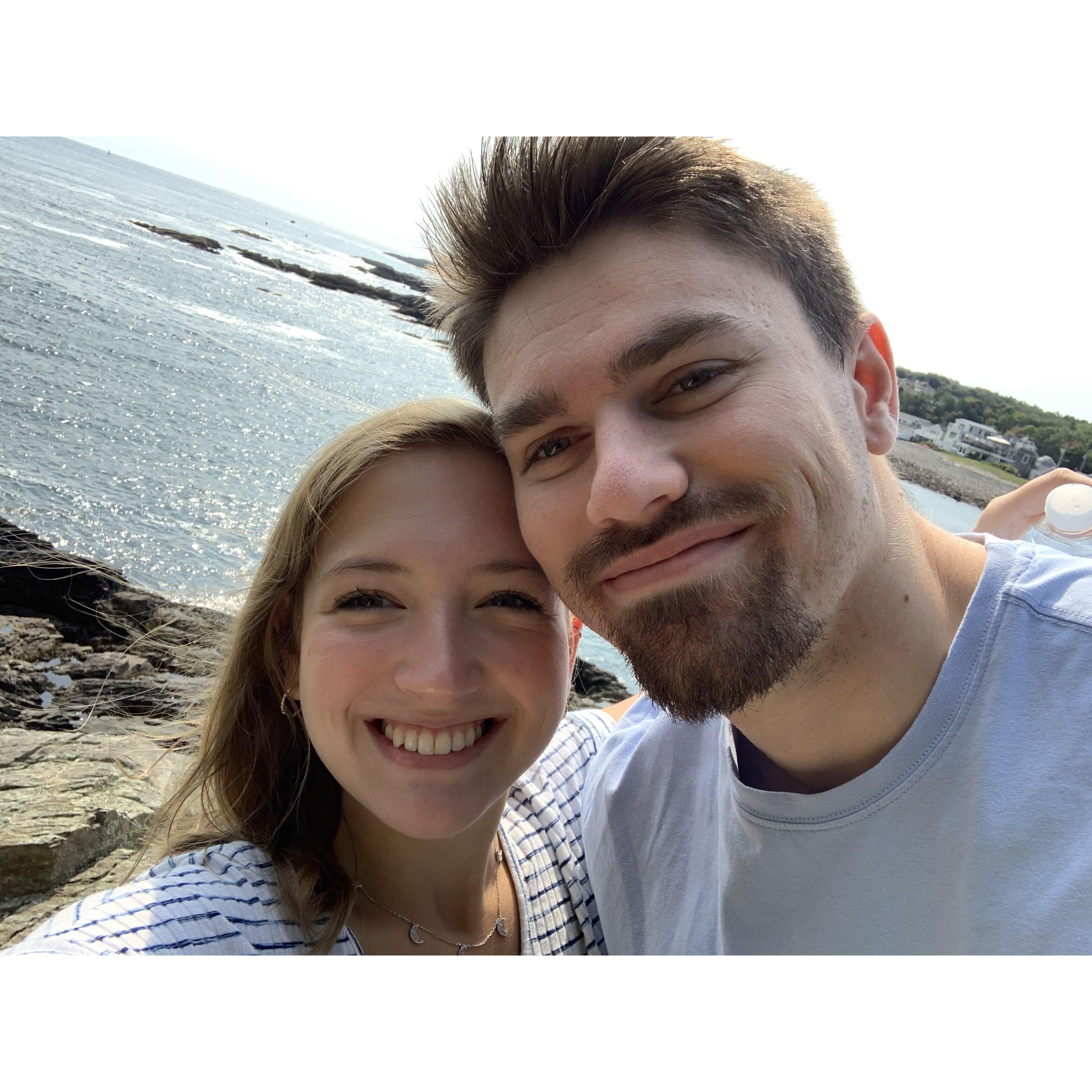 The couple loves to take trips and travel throughout the United States together.