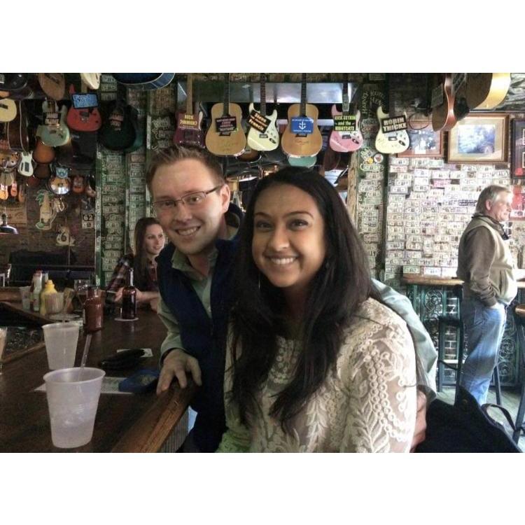 Our first trip together to Memphis to visit Rick and Abby. Rum Boogie 2015