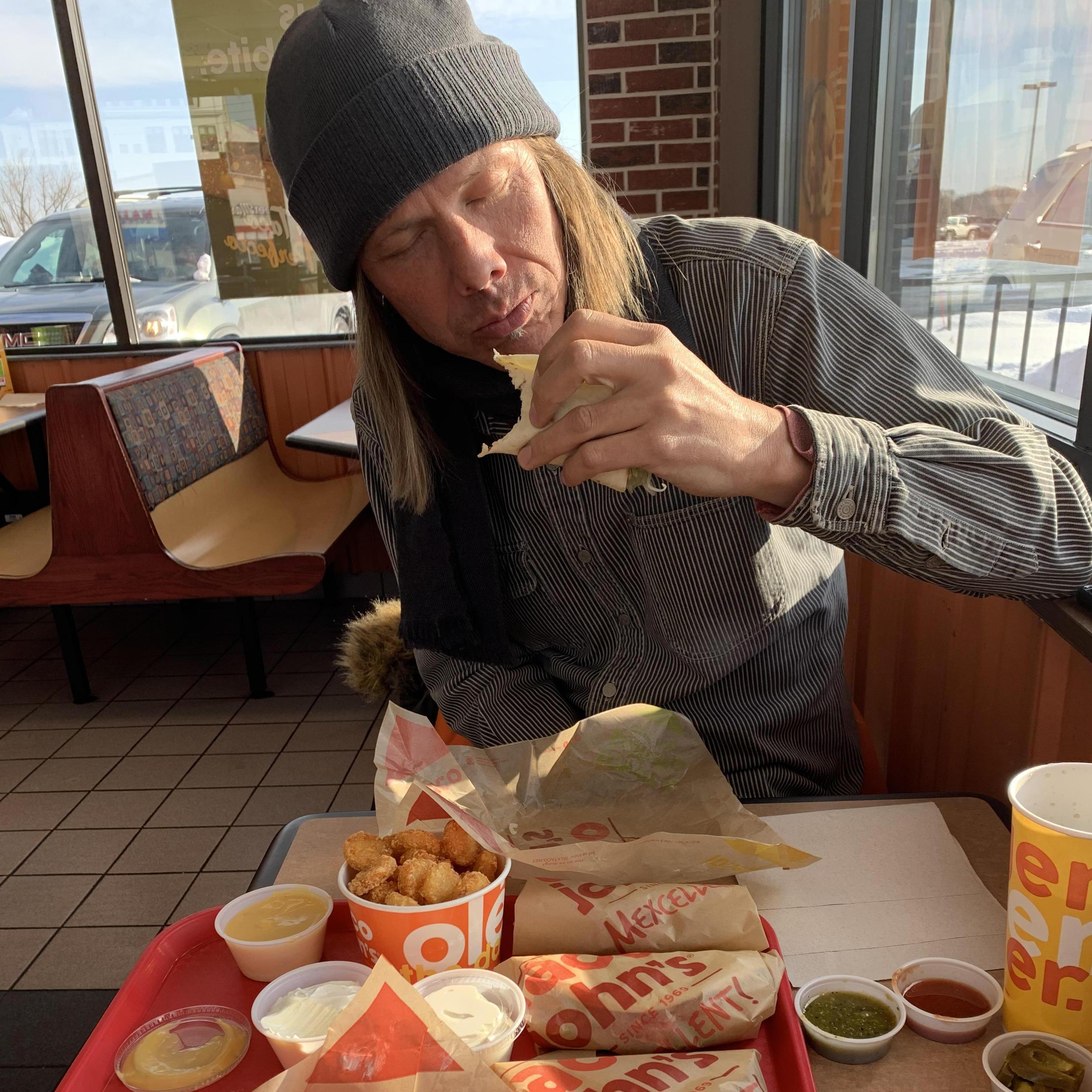 Robb loves Taco John's almost as much as Grandma Lynne. ALMOST.