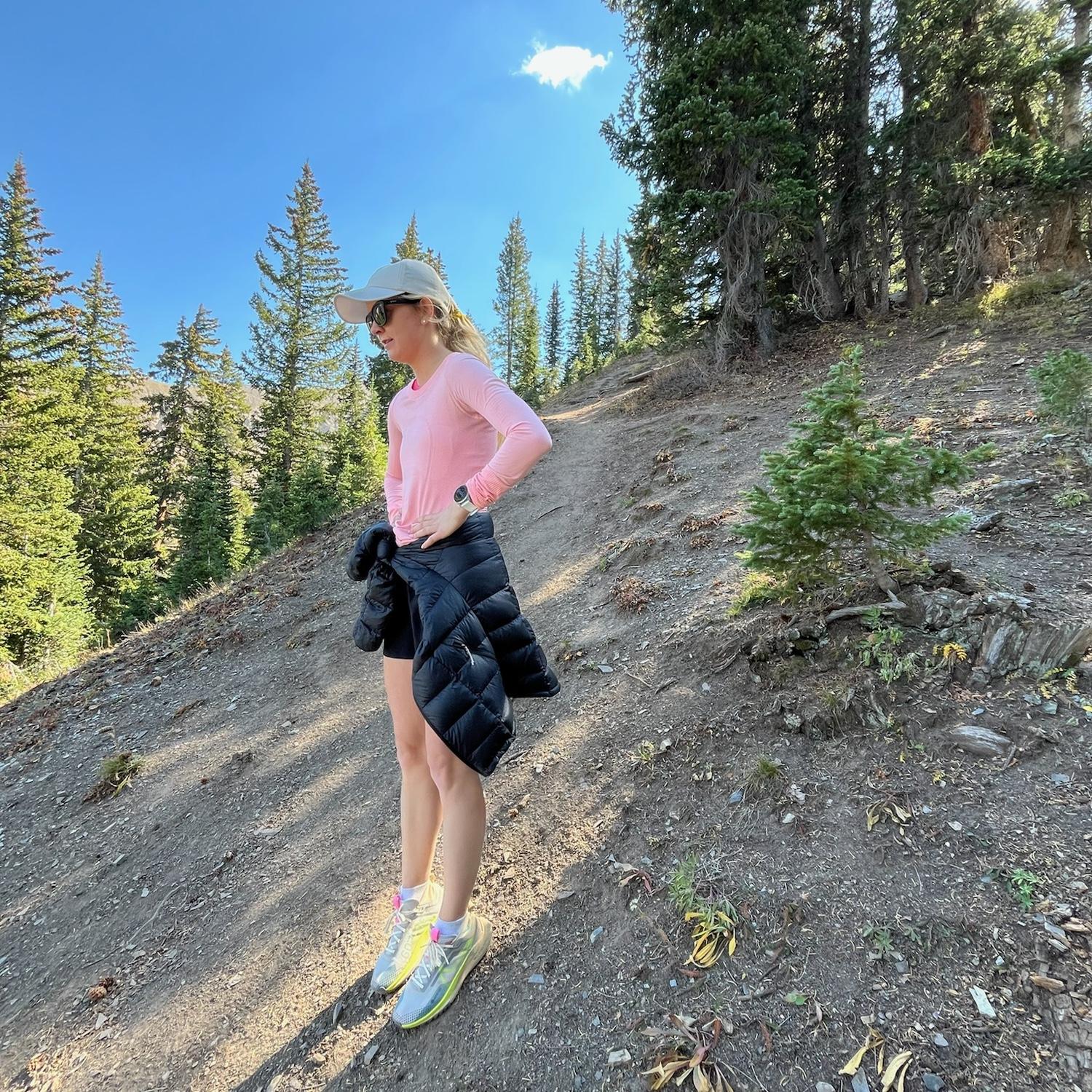 Hiking outside of Crested Butte the day after exchanging “I love you”’s. Did Bailey love me after this hike? Debatable…