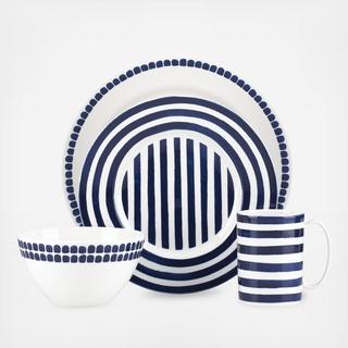 Charlotte Street 4-Piece Place Setting, Service for 1