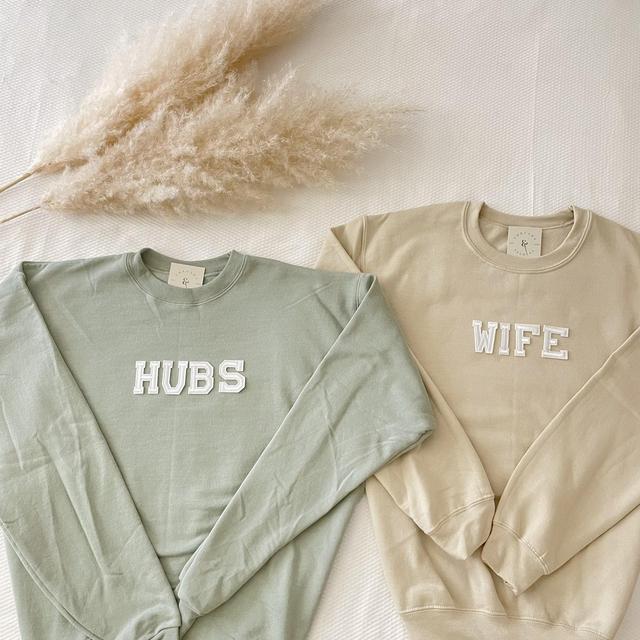 Wifey Sweatshirt | Hubby Sweatshirt | Just...