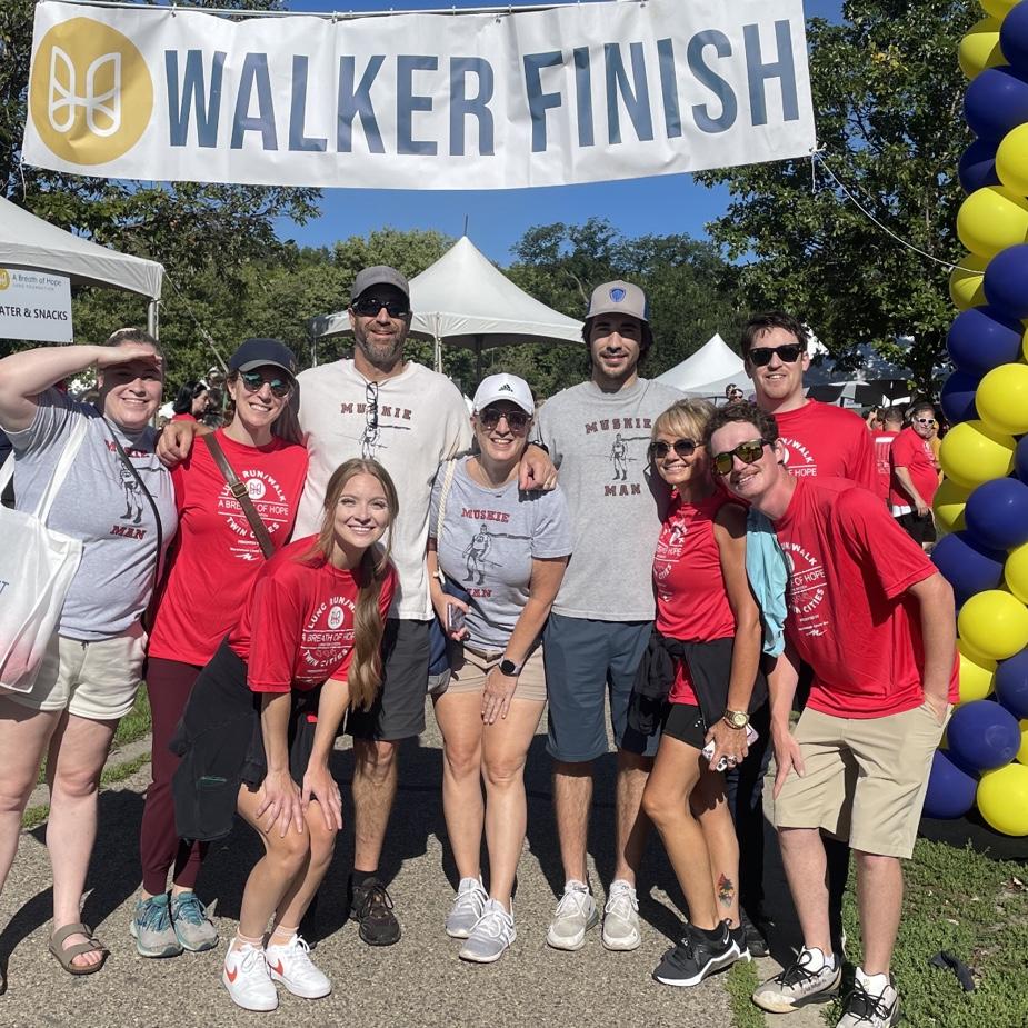 1st Breath of Hope lung cancer walk