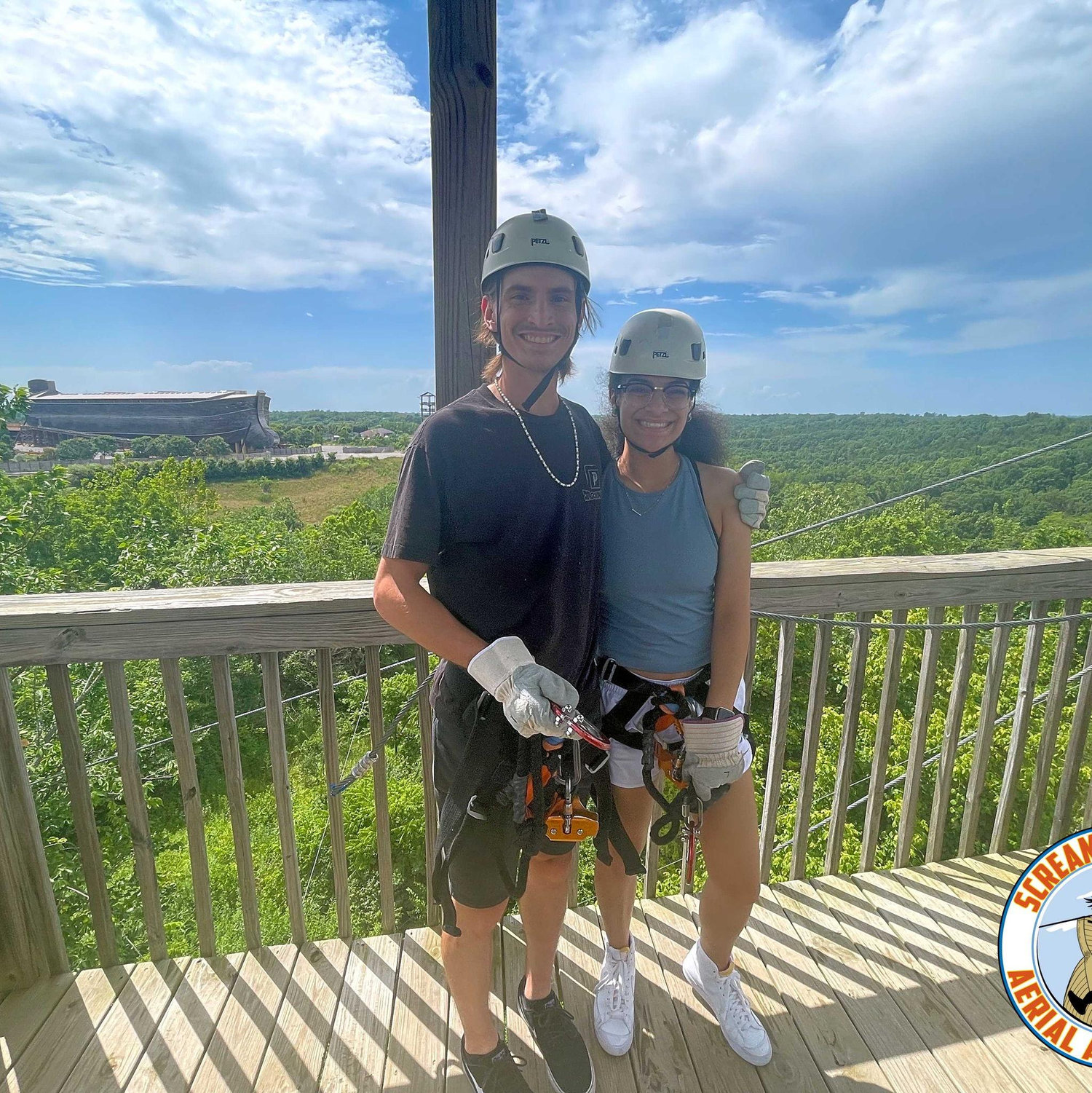 Ziplining in Kentucky!