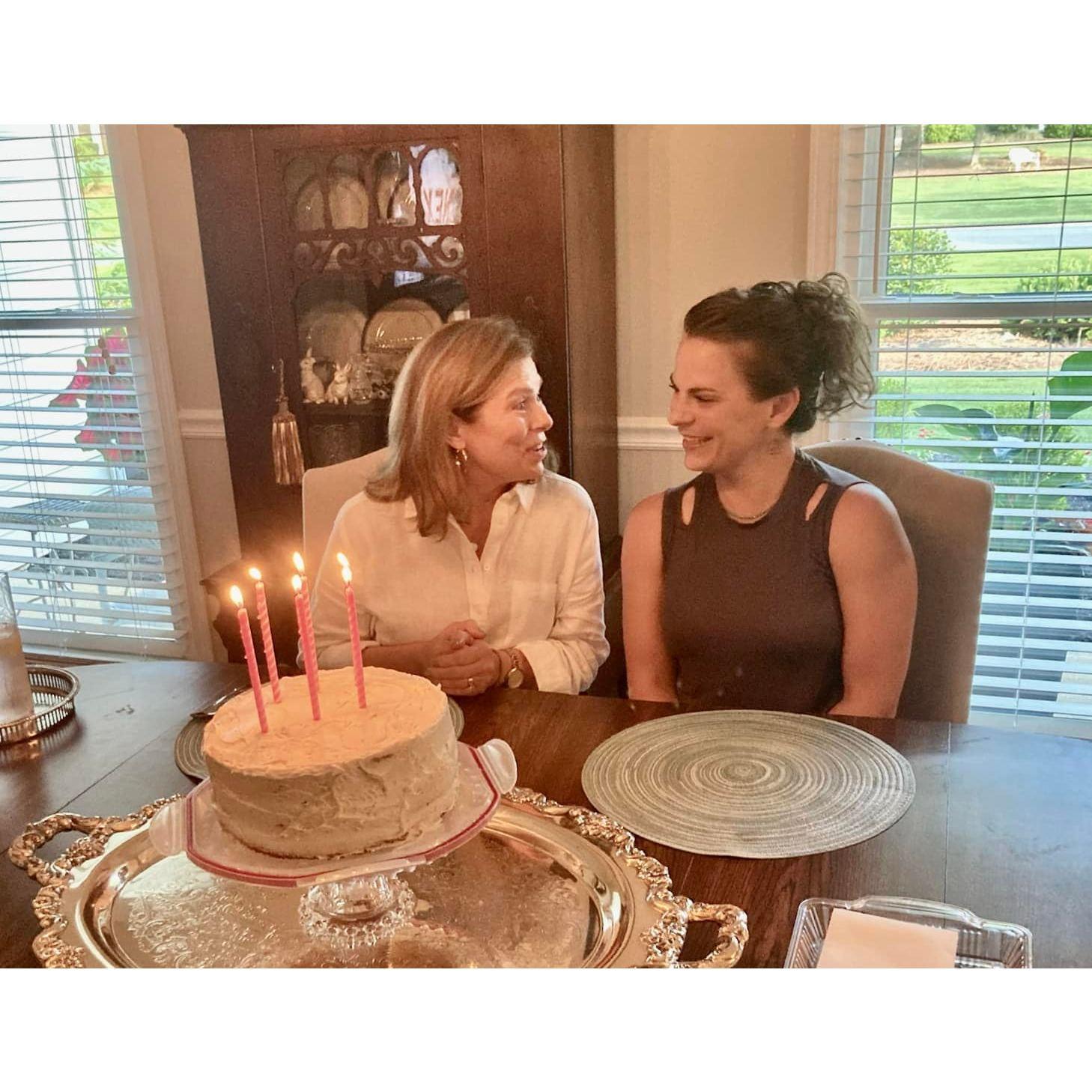Happy birthday to Mom and me! I love our birthday!