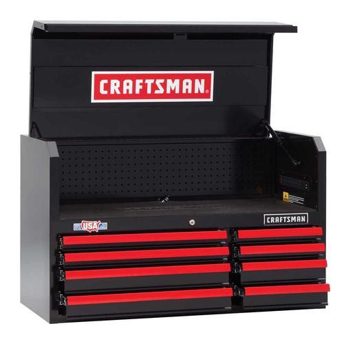CRAFTSMAN 2000 Series 40.5-in W x 24.5-in H 8-Drawer Steel Tool Chest (Black)