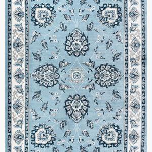 Cherie French Cottage Area Rug (Blue/Cream)