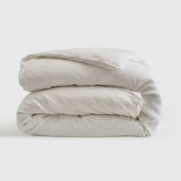 Linen Duvet Cover Set (King, White) | Quince