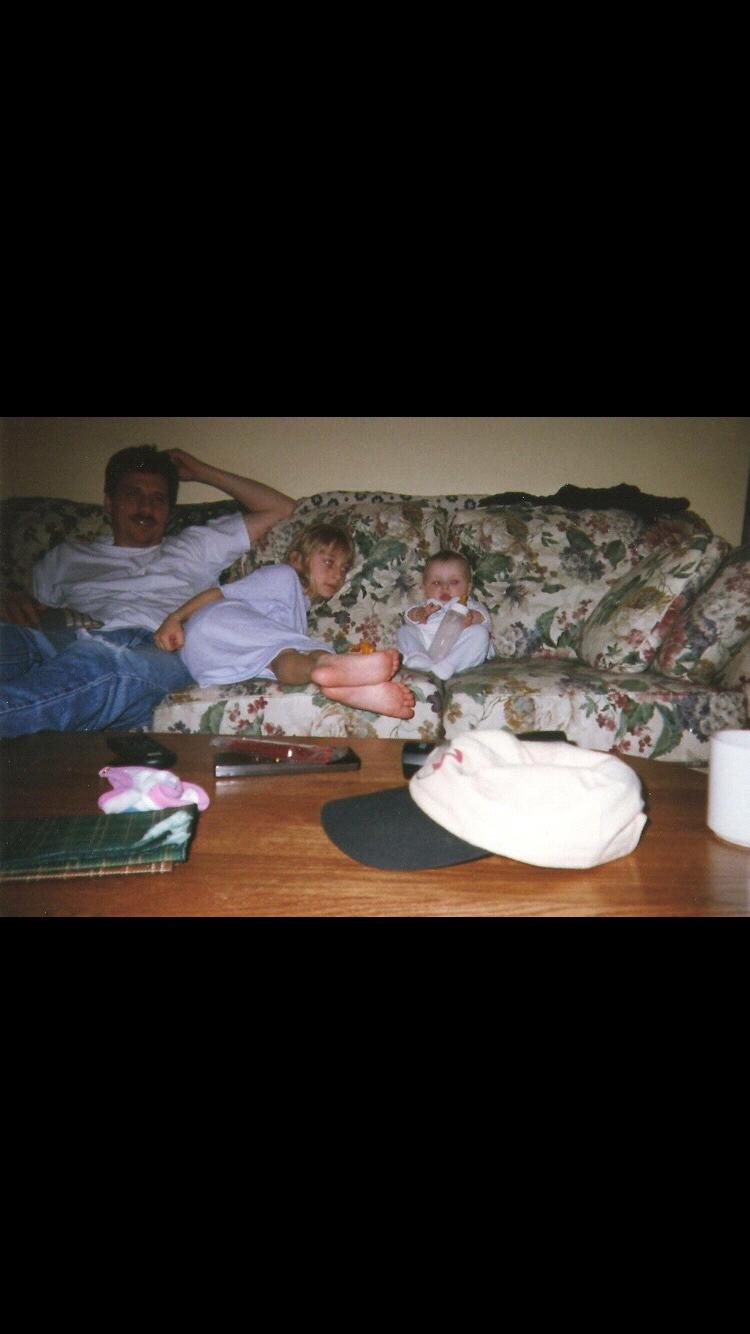 Gary, Caroline & Rebecca Sabean 1999