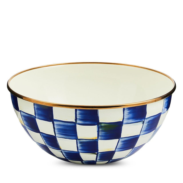 Mackenzie-Childs Royal Check Small Everyday Bowl