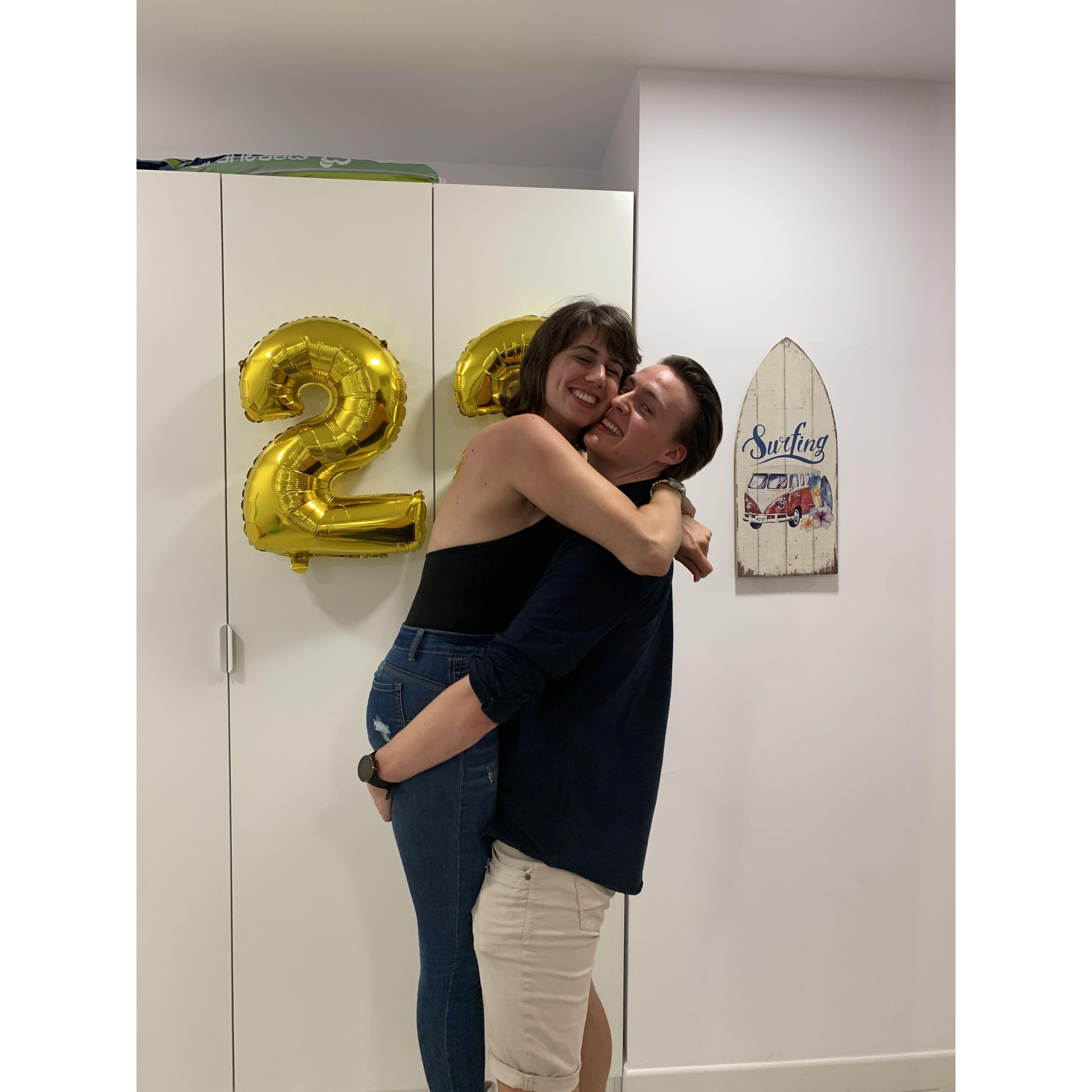 Surprise birthday party in Valencia - Thank you so much Nia!