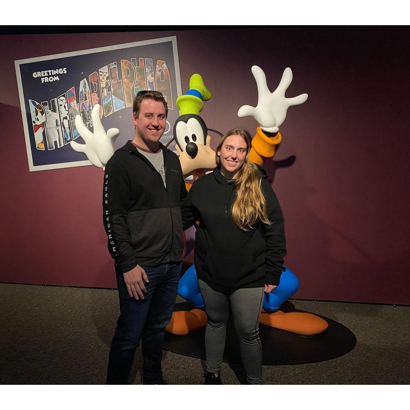 Went to see the Franklin Institute Disney exhibit in Philly