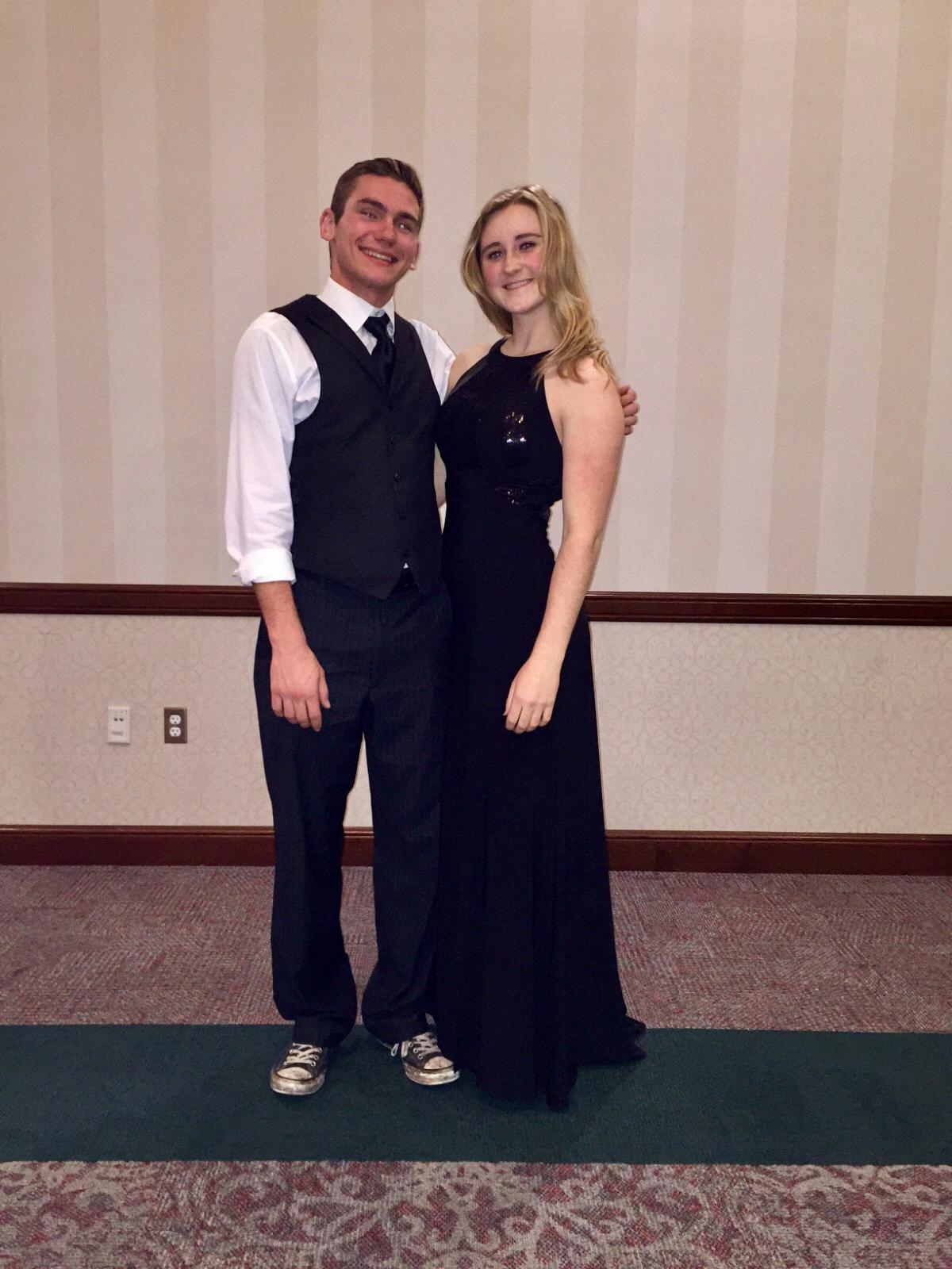 While Brindan was participating in ROTC, we attended a Military Ball at BSU! It was also the first time we said “I love you.” December, 2016.