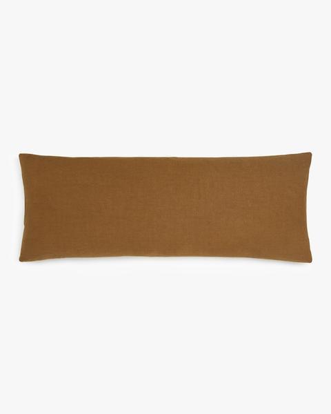 Vintage Linen Body Pillow Cover
