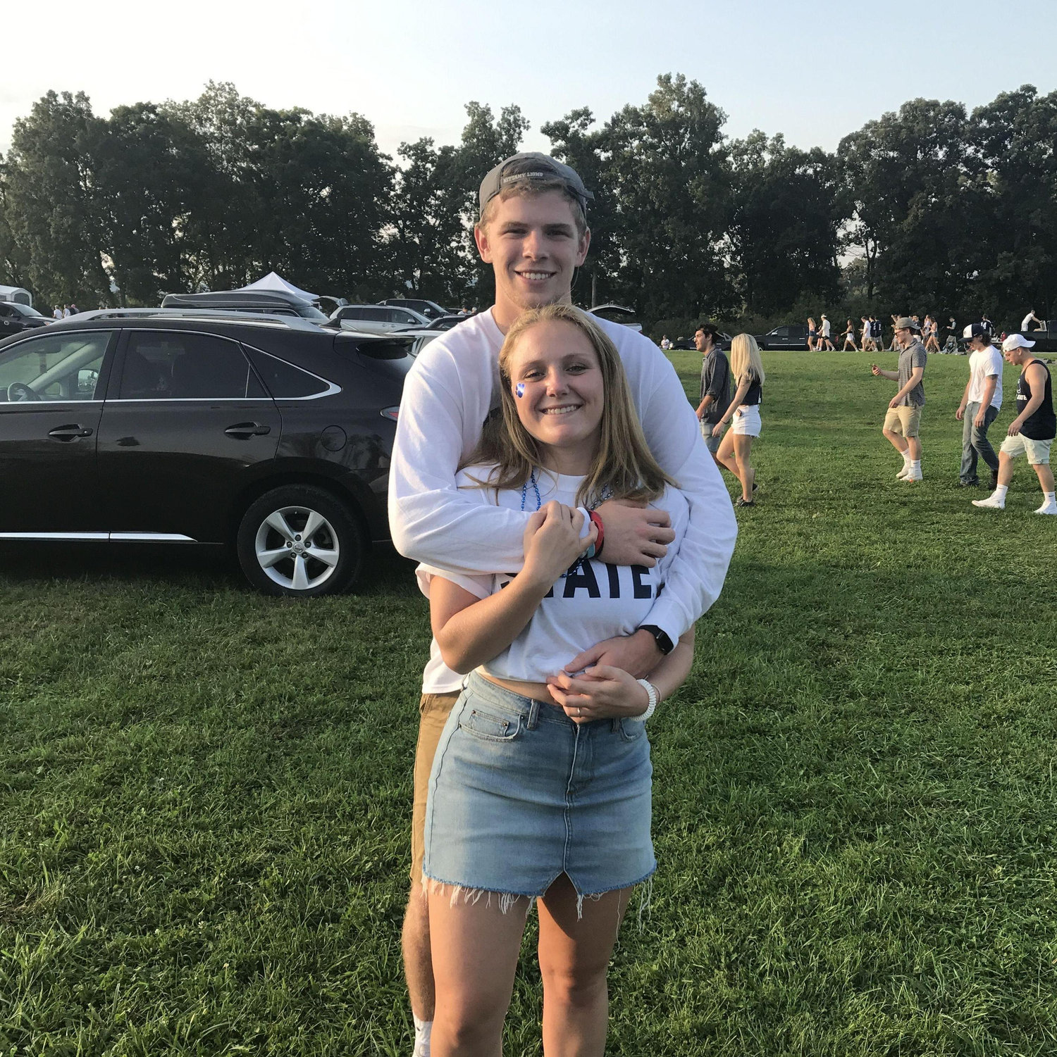 Jack's first Penn State Football game - 2017