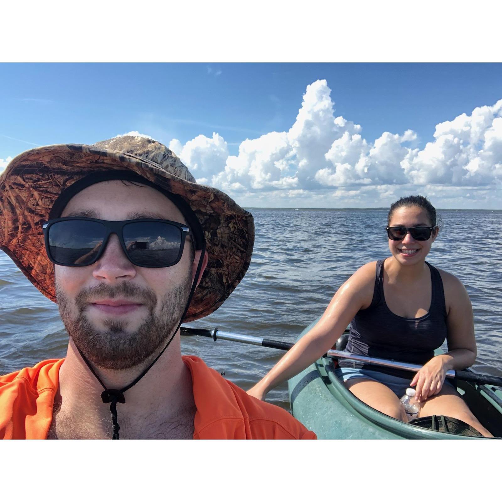 Kayaking in St. Marks