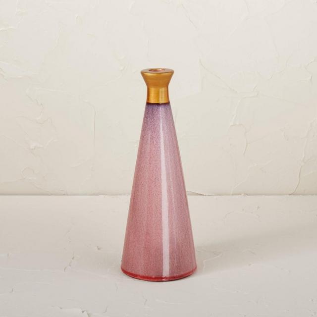 Ceramic Candleholder Purple - Opalhouse™ designed with Jungalow™