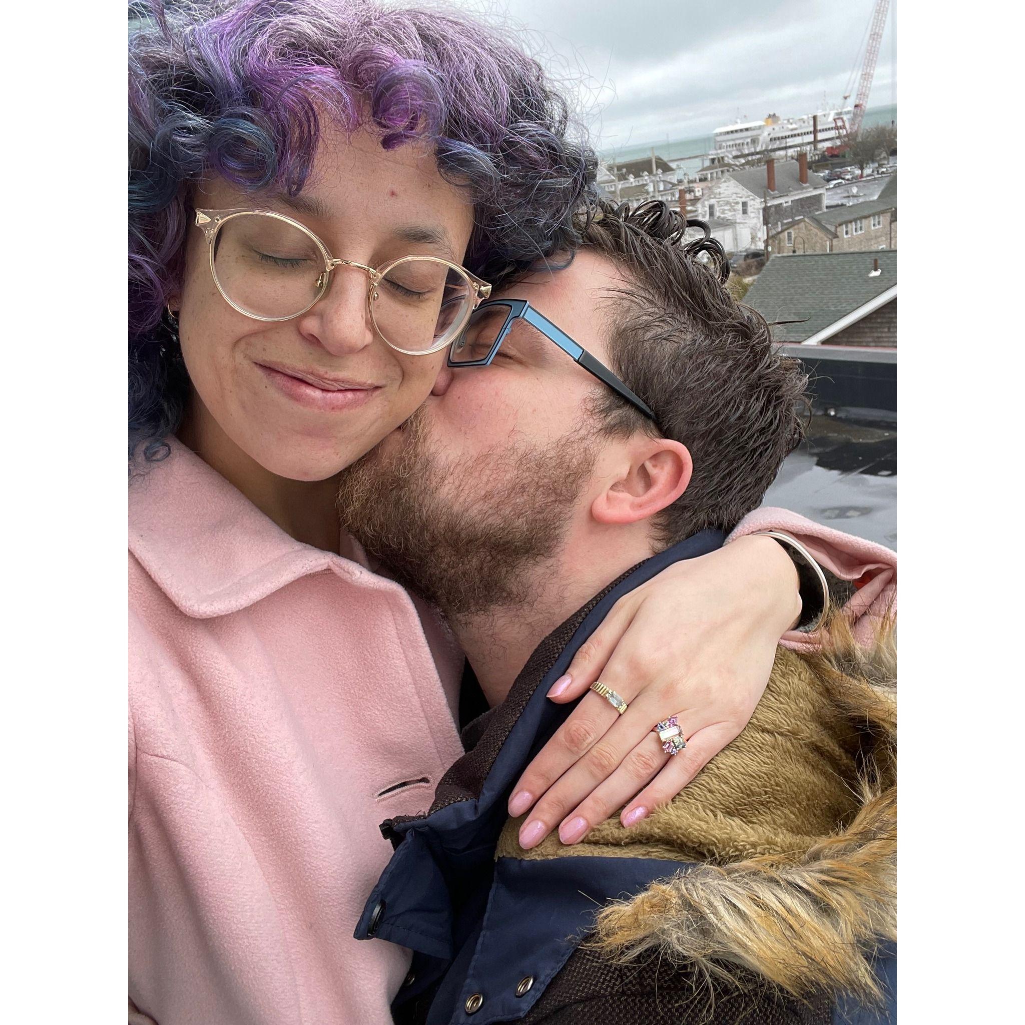 Engagement on Martha's Vineyard