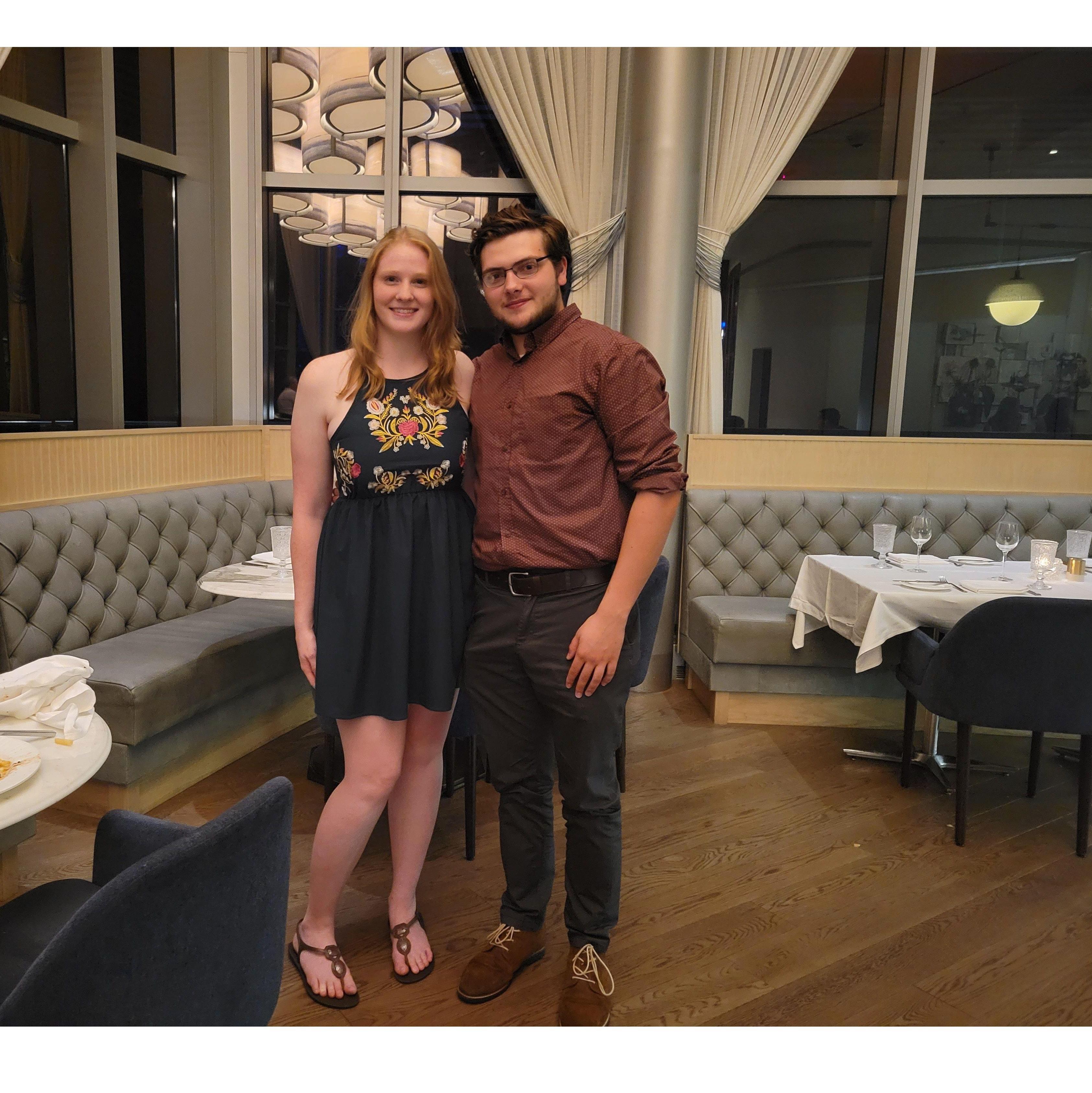 Celebrating 6 Months together at Margaux (Aug 2022)