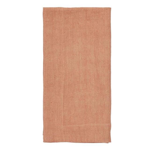 Mason Oversized Linen Napkin, Each - Apricot