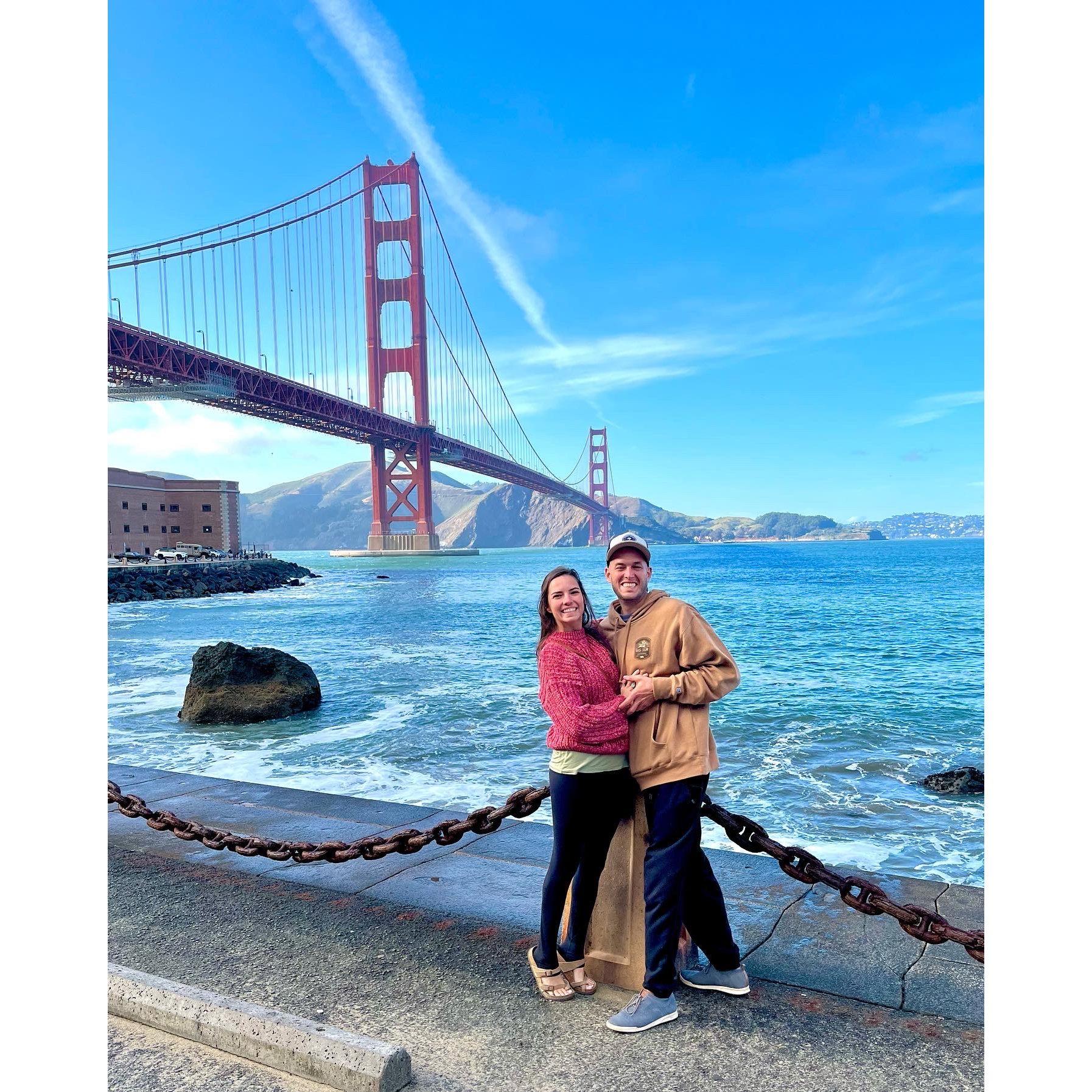 Golden Gate Bridge, San Francisco, CA, 2022