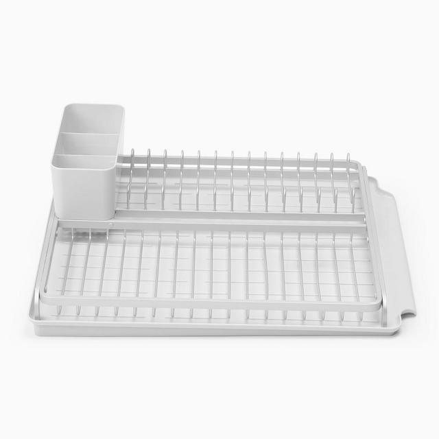 Brabantia Kitchen Compact Dish Drying Rack, Light Gray