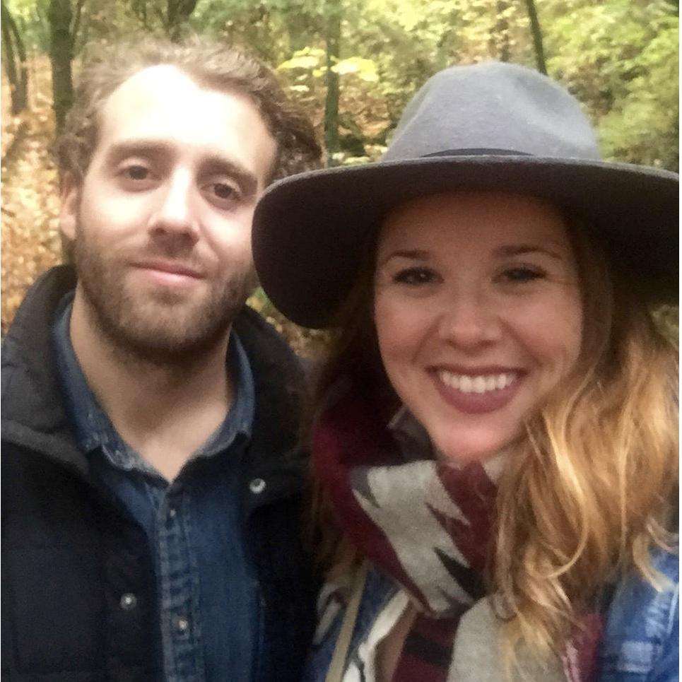 Tromping through Apple Hill. November 2017.