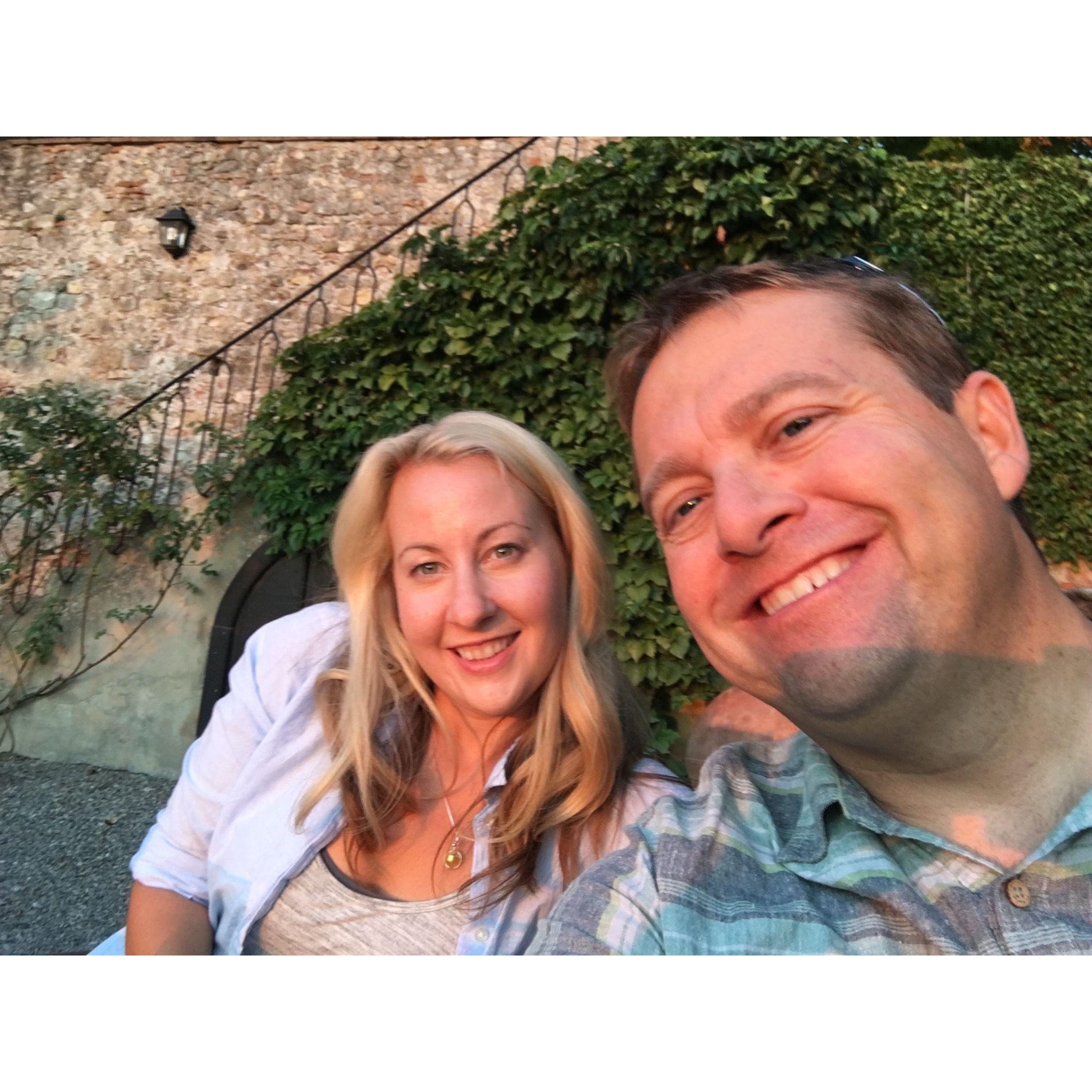 Sunset in Tuscany