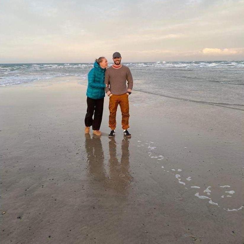 Visiting the most northern part of Denmark, Skagen- where two seas meet.