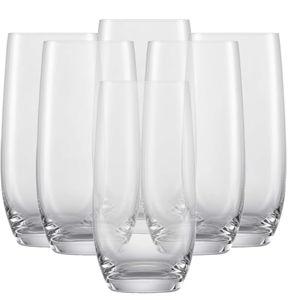 SCHOTT ZWIESEL Banquet Iced Beverage Cocktail Glass (Set of 6), Bar Glasses for Long Drinks, Dishwasher-Safe Machine-Made Tritan Crystal Glasses, Made in Germany(18 Ounce)