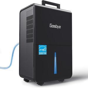 4500 Sq.Ft. Most Efficient Energy Star 2024 Dehumidifier for Basement, Black
