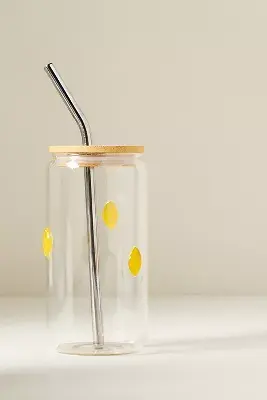 Icon Juice Sipper Glass