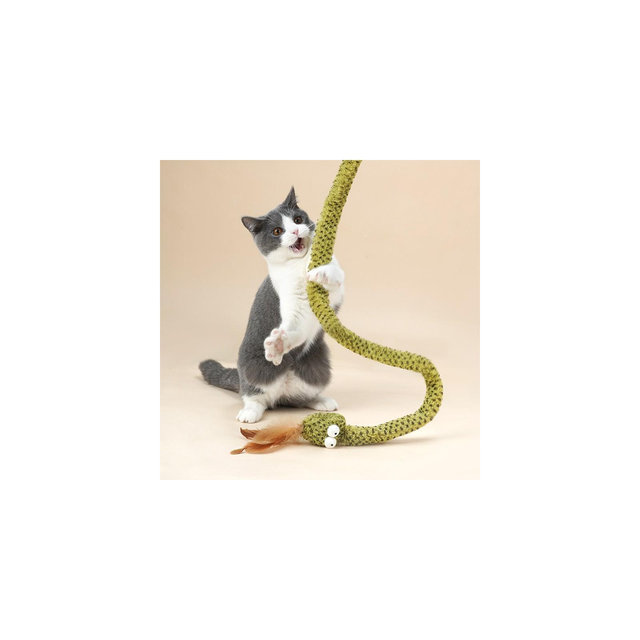 zeze Lovely & Delicate Forest Snake Tease Wand Cat Toy