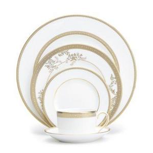 Vera Wang Wedgwood - Dinnerware, Lace Gold 5 Piece Place Setting
