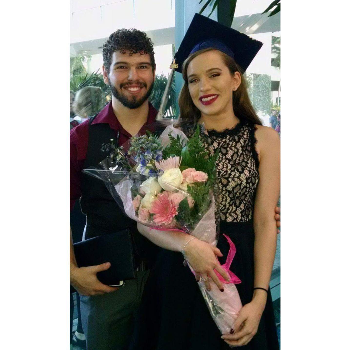 Marissa's college graduation - January 2017