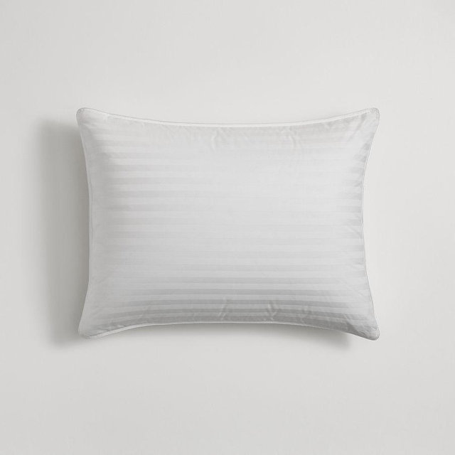 Luxury 700FP European White Goose Down Pillow, Medium, Standard