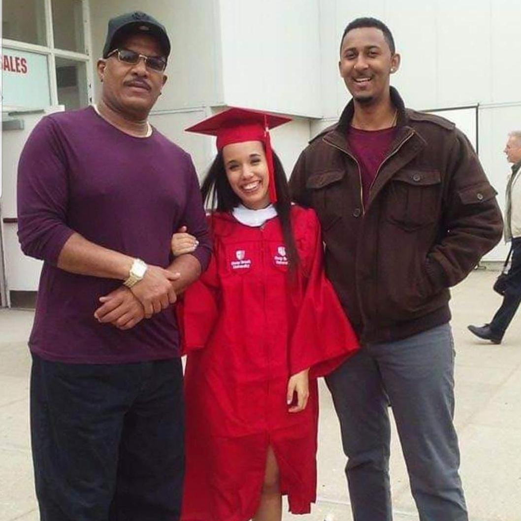 Jamillah's B.A. graduation, 2015
