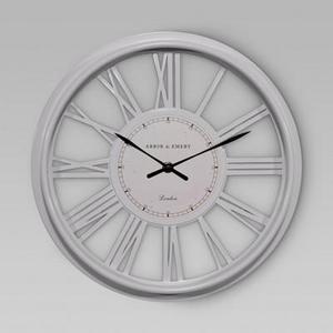 Decorative Wall Clock - White - Threshold™