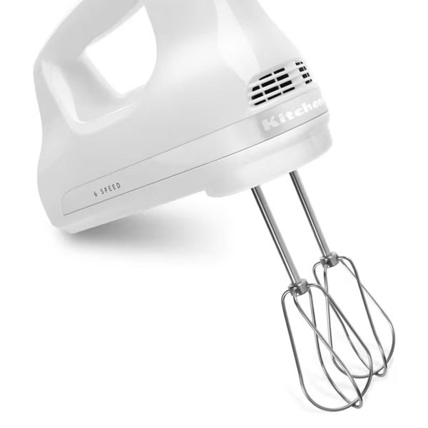 KitchenAid 5 Ultra Power Speed Hand Mixer - KHM512, White