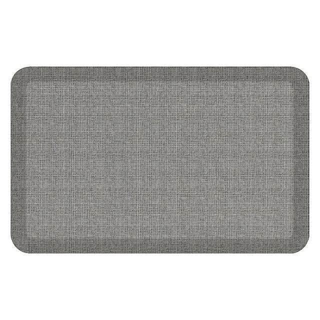 NewLife by GelPro Decorative Foam Floor Mat, 20" x 32", Tweed Grey Goose