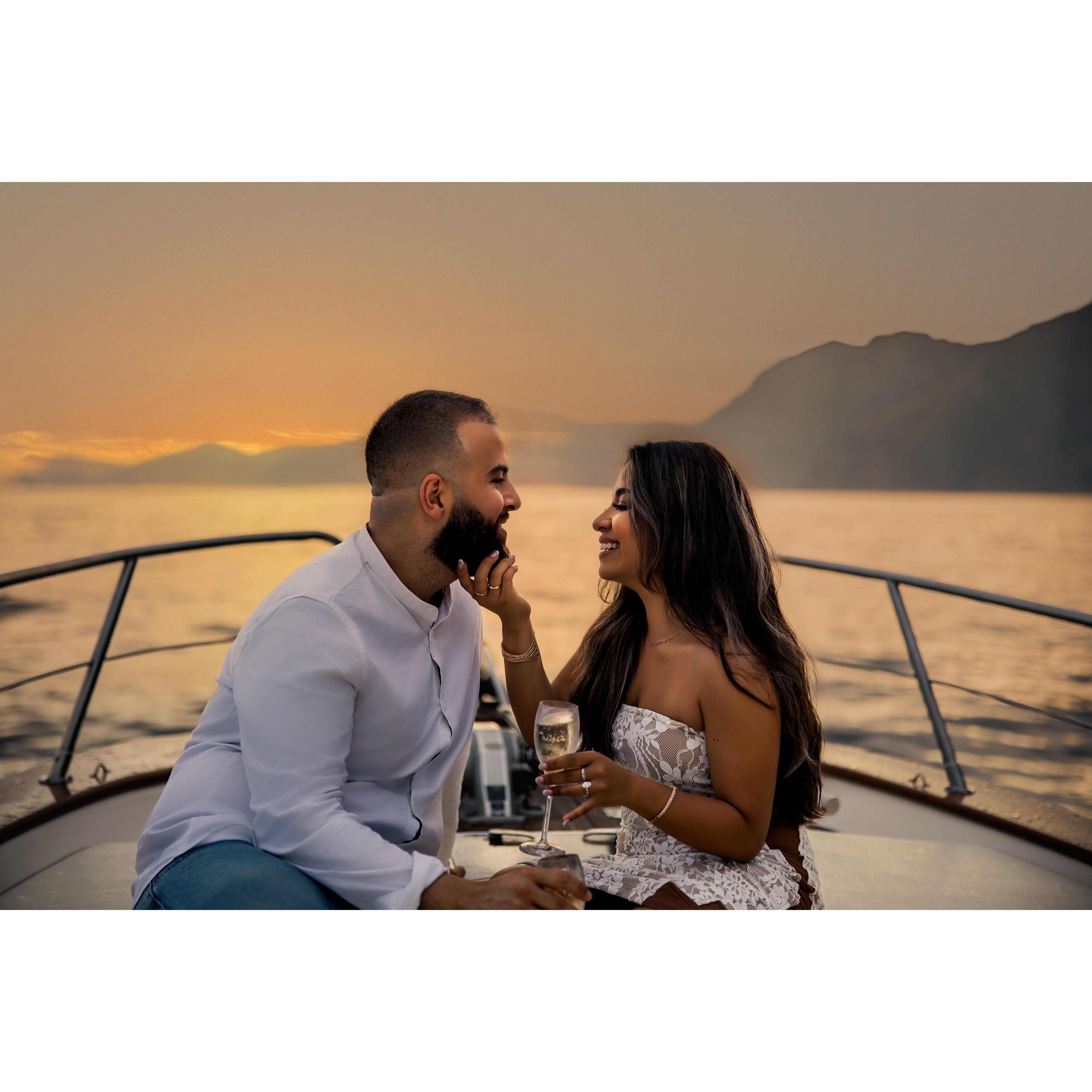 The best sunset I've ever spent with you